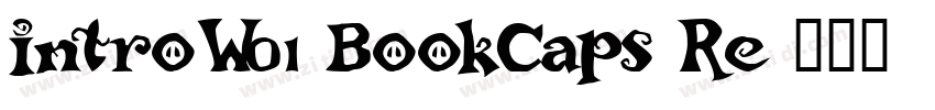 IntroW01 BookCaps Re字体转换